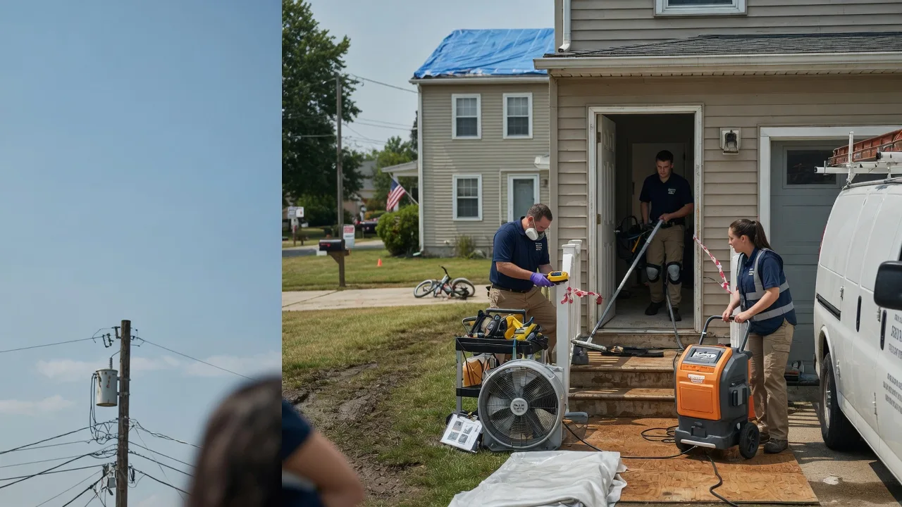 Water Damage Repair in Sandborn, IN near me